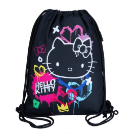 Спортна торба Coolpack - BETA - Hello Kitty Neon Black