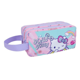 Ученически несесер с три ципа COOLPACK - PRIMUS - Hello Kitty Pastel