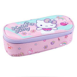 Ученически несесер Coolpack - Campus - Hello Kitty Pastel Pink