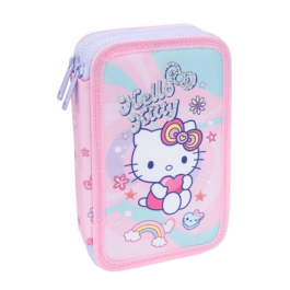 Ученически несесер с пособия COOLPACK - JUMPER 2 - Hello Kitty Pastel