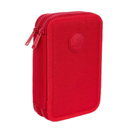 Ученически несесер с ЕКО пособия COOLPACK - JUMPER 2 - rpet RED