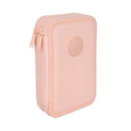 Ученически несесер с пособия COOLPACK - JUMPER 2 - Powder peach