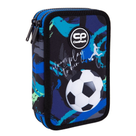 Ученически несесер с пособия COOLPACK - JUMPER 2 - FOOTBALL NAVY