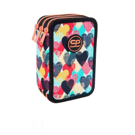 Ученически несесер с пособия Coolpack - Jumper 3 - Chocolove