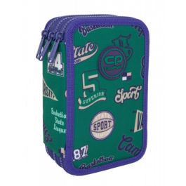 Ученически несесер с пособия Coolpack - Jumper 3 - AMERICAN RETRO