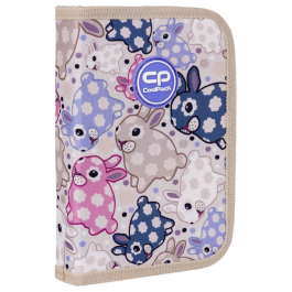 Ученически несесер Coolpack - Clipper - White Bunny