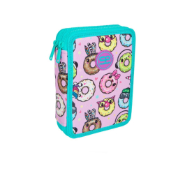 Ученически несесер с пособия Coolpack -  Jumper XL -  Happy donuts