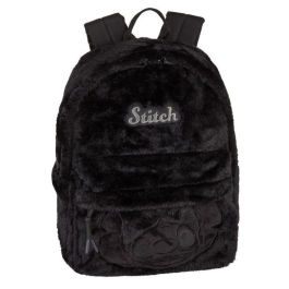 Пухкава раница Coolpack - STITCH FLUFFY BLACK