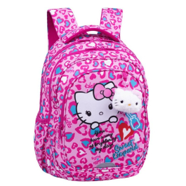 Ученическа раница Coolpack - FAST - Hello Kitty Pink