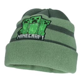 Зимна шапка Minecraft 3 Creepers