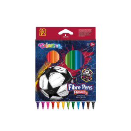 Флумастери 12 цв. Football Colorino