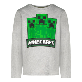 Блуза с дълъг ръкав Minecraft Creepers Trio