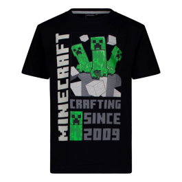 Тениска Minecraft Creeper Crafting Since 2009