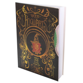Тефтер с въртящ герб Harry Potter Hogwarts 