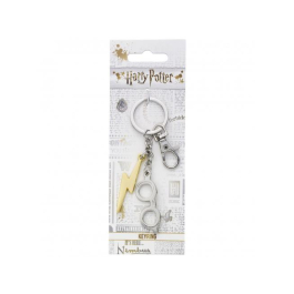 Ключодържател Harry Potter Glasses Lightning Bolt 