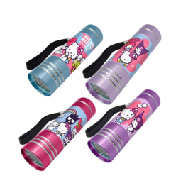 Алуминиево фенерче Hello Kitty 9 LED