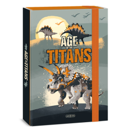 Кутия с ластик А4 Ars Una Age of the Titans (5261) 