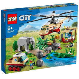 Конструктор LEGO City Wildlife - Спасителна операция в дивото.