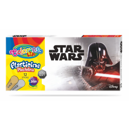 Пластилин Star Wars 12 цвята  Colorino
