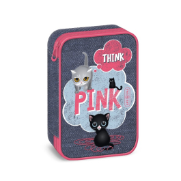  Несесер един цип две нива Ars Una Think-Pink (5285) 23