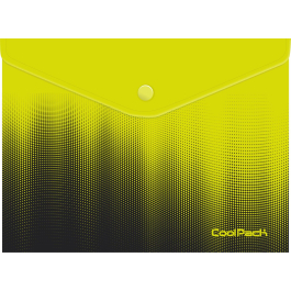 Папка с копче A4 Gradient Lemon