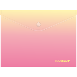 Папка с копче A4 Gradient Peach