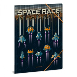 Папка с ластик А4 Ars Una Space Race 