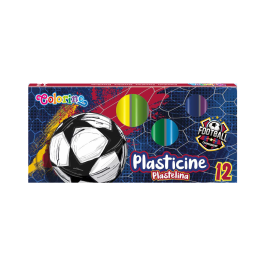 Пластилин 12 цв. Football Colorino