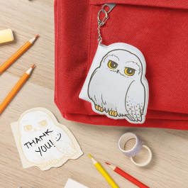 Мини тефтер-ключодържател Harry Potter Hedwig