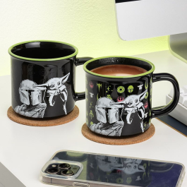 Термочувствителна чаша Mandalorian and Grogu