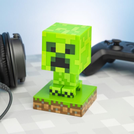 Лампа Minecraft Creeper Icon, с нарушена опаковка