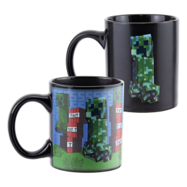 Чаша Minecraft Creeper термо чувствителна