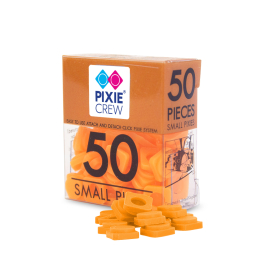 Малки пиксели Pixie Crew Neon Orange 50 бр.

