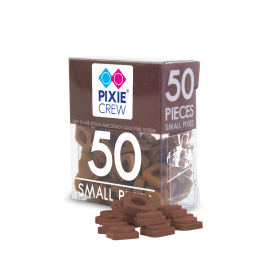 Малки пиксели Pixie Crew Brown 50 бр.
