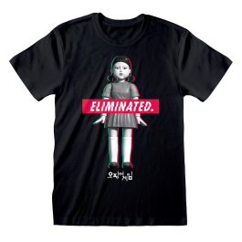 Тениска Squid Game - Elimination Doll, размер L
