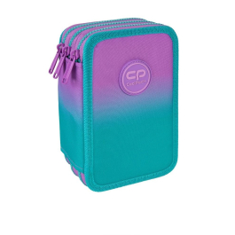 Ученически несесер с пособия COOLPACK - JUMPER 3 - Gradient Blueberry