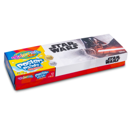 Темперни бои Star Wars 12 цвята в бурканчета Colorino