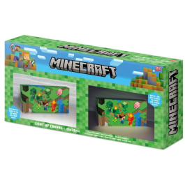 LED декоративно пано Minecraft Isometric