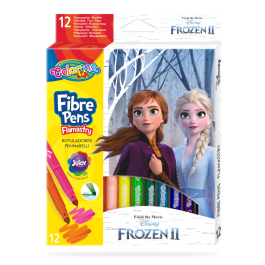 Флумастери 12 цвята Frozen Colorino Disney