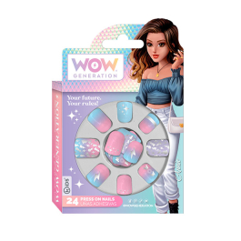 Комплект лепящи нокти WOW Generation, 24 бр