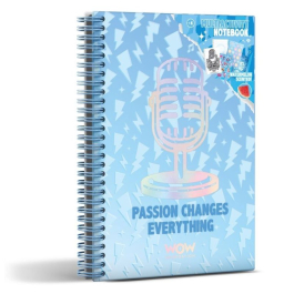 Ароматизиран многофункционален тефтер WOW Generation Emma певица