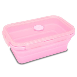 Кутия за храна Coolpack - Silicone - Powder pink